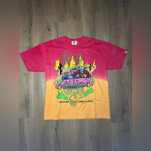 Warren Lotas Leaving Vegas ‘Pink/Multi’ T-Shirt